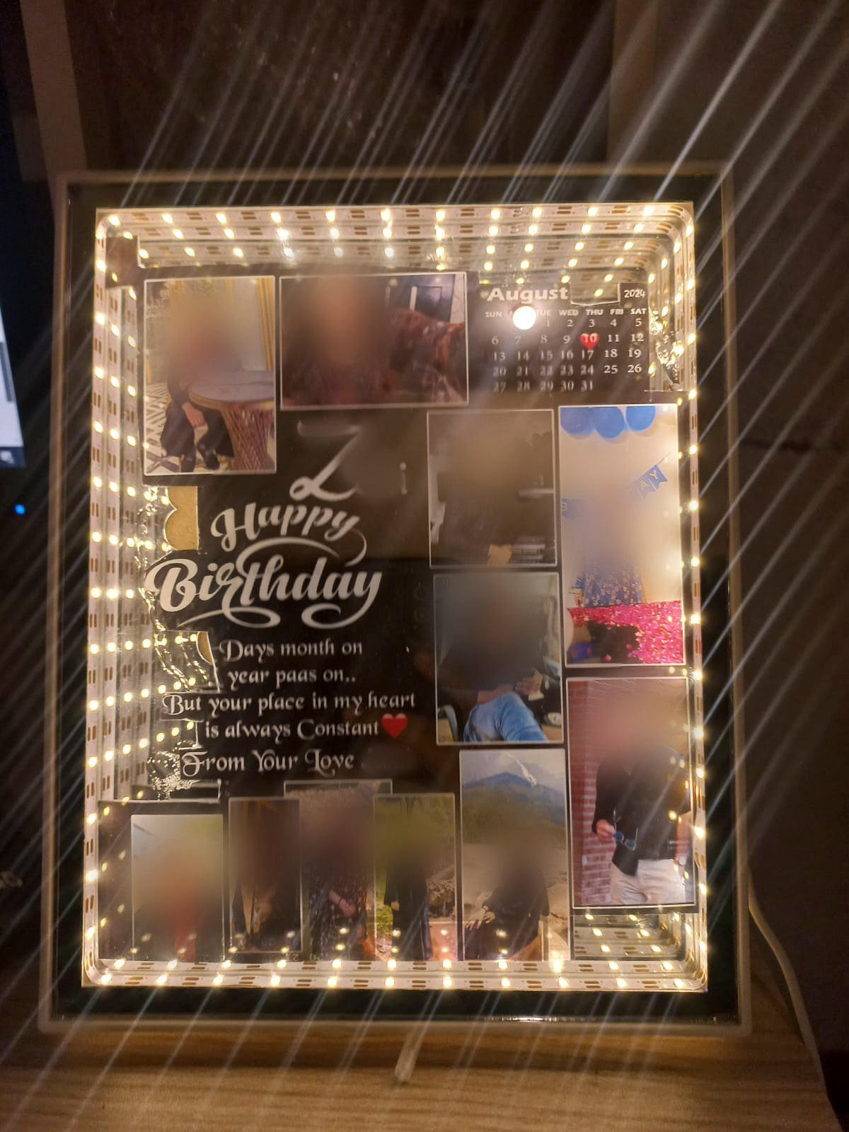 Led 3D Photo Magic Mirror