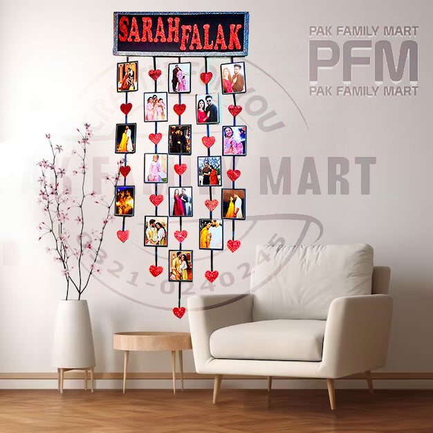 16 Pictures Wall Hanging Frame