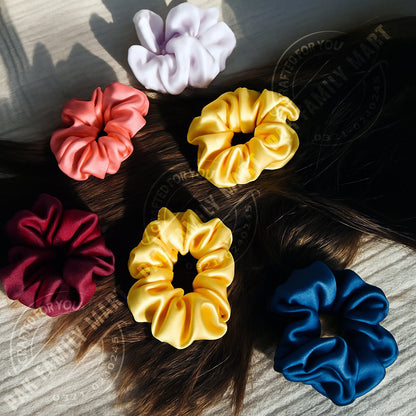 Box of 24  Handmade Silk Scrunchies