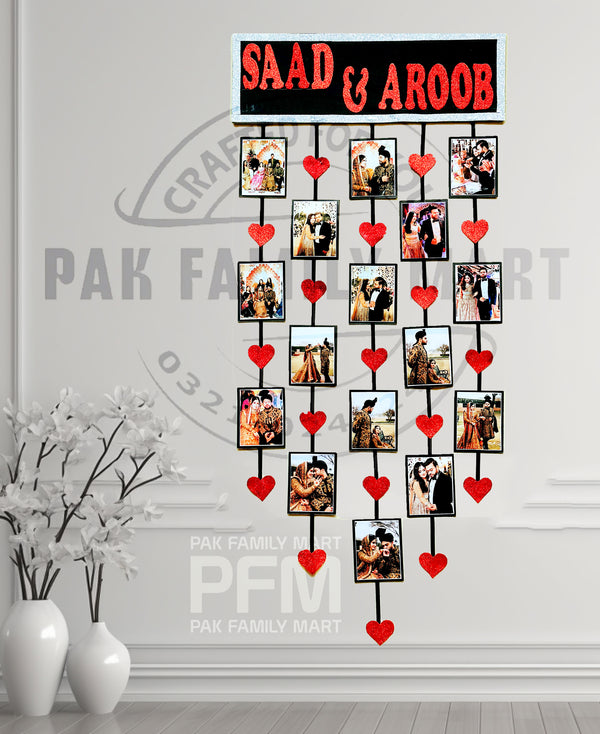 16 Pictures Wall Hanging Frame