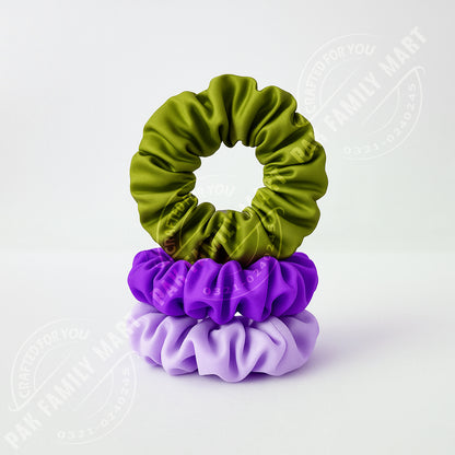 Box of 24  Handmade Silk Scrunchies