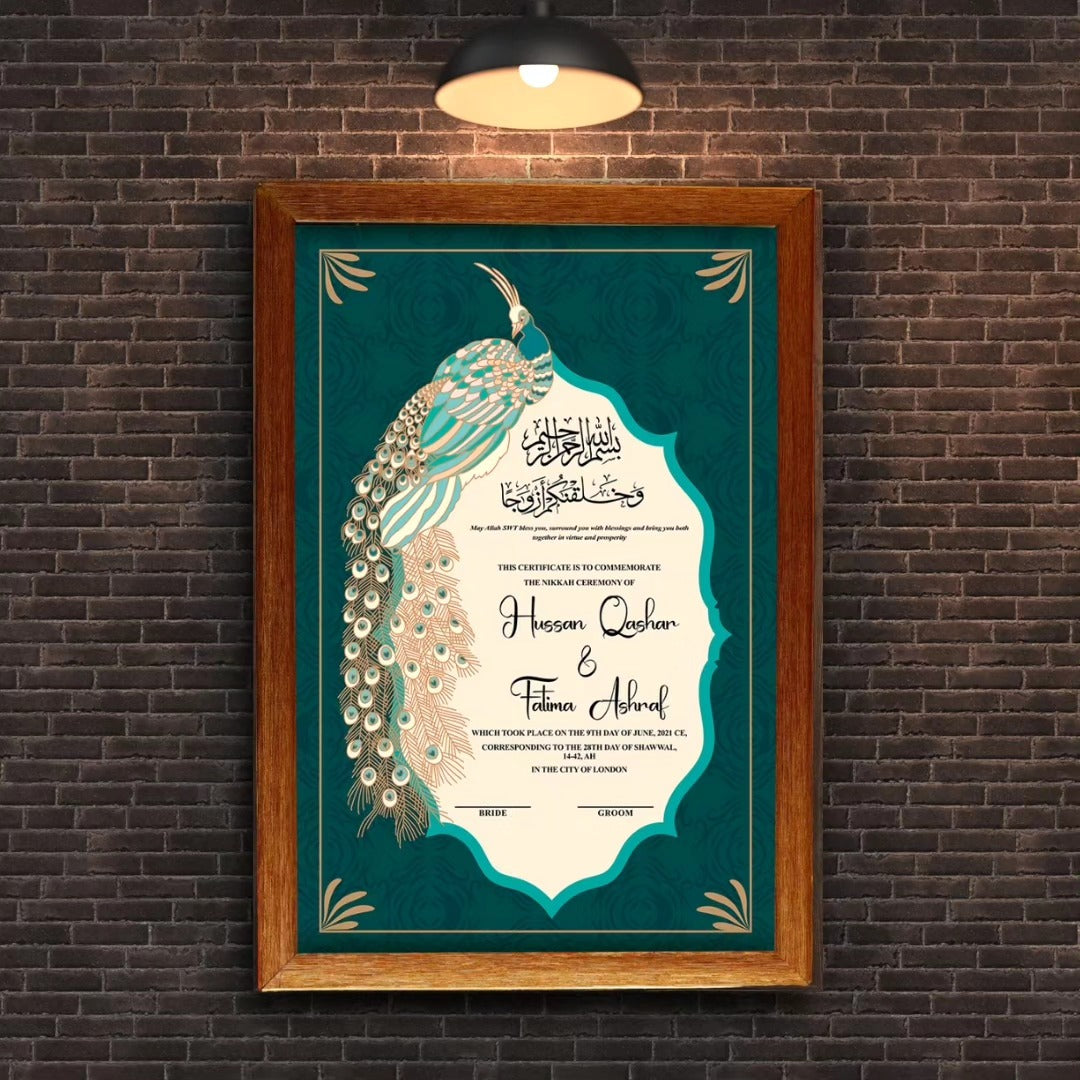 Nikah Frames