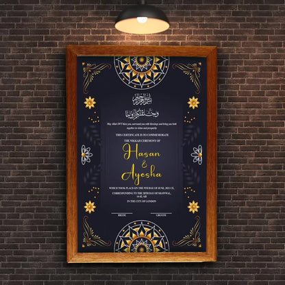 Nikah Frames